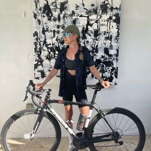 Samsara Women’s Dark Floral Button Down casual Cycling Shirt